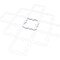 Ekena Millwork Extra Small Marrakesh Decorative Fretwork Wall Pnls in Architectural PVC, 7 3/8"W x 7 3/8"H x 3/8"T WALP08X08MRK - alternate 5